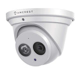 Amcrest 4K (8Mp) Outdoor Security Ip Turret Poe Camera (White) | Amcrest