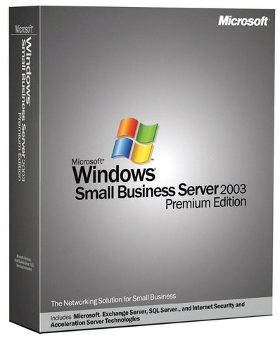 Microsoft Windows Small Business Server 2003 Premium 5 CAL - TechSupplyShop.com
