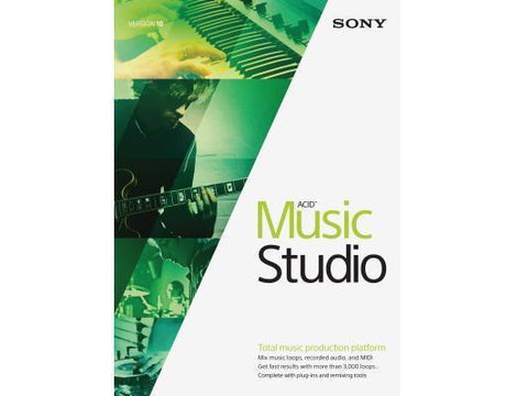 Sony Creative Software Inc Sony Acid Music Studio 10 Esd - TechSupplyShop.com