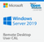 Microsoft Windows Server 2019 Remote Desktop User CAL - Open Academic | Microsoft