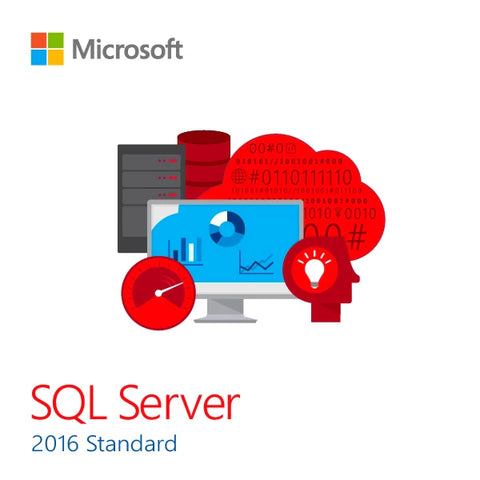 Microsoft SQL Server 2016 Standard and 10 User CALs | techsupplyshop.com