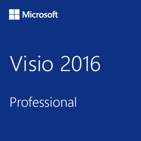 Microsoft Visio Professional 2016 32/64-bit Medialess (PC) | techsupplyshop.com.