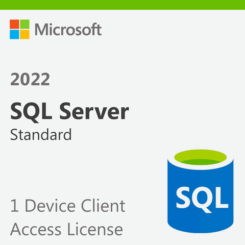 Microsoft SQL Server 2022 Standard - 1 Device Client Access License | techsupplyshop.com