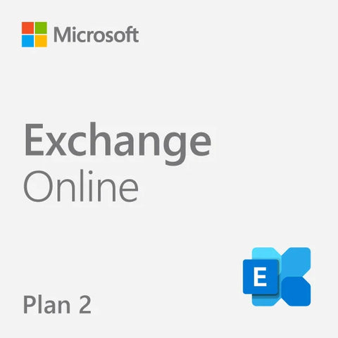 Microsoft Exchange Online (Plan 2) - 1 Year Subscription | techsupplyshop.com