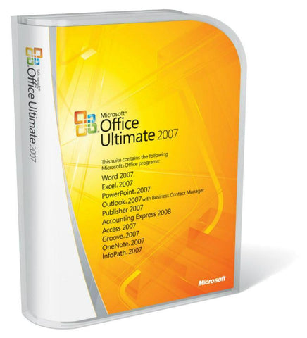 Microsoft Office Ultimate 2007 - English International - Box Pack - TechSupplyShop.com
