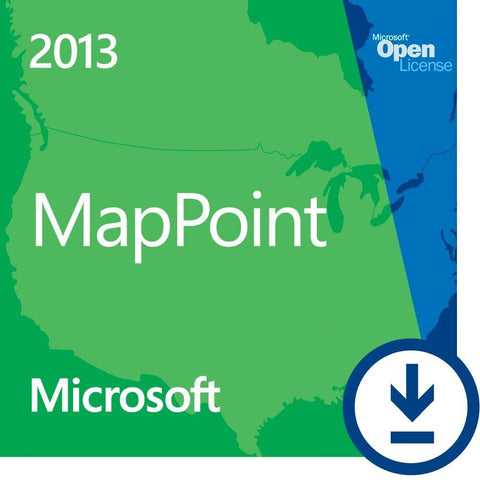 Microsoft Mappoint 2013 Retail License | Microsoft