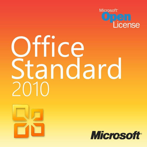 Microsoft Office 2010 Standard Open License | Microsoft
