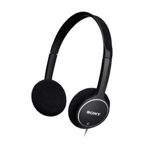 Sony MDR 222KD - Headphones - on-ear - black - TechSupplyShop.com