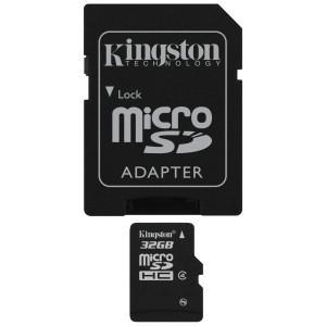 Kingston 32gb Micro SDHC Class 4 Flash Card - TechSupplyShop.com