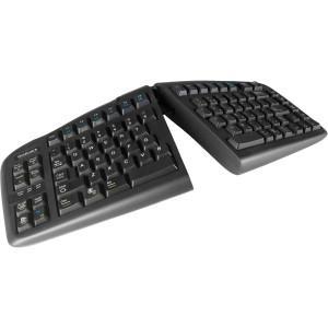 Goldtouch New V2  Adjustable Black Keyboard - TechSupplyShop.com