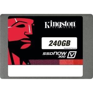 Kingston 240gb SSDnow V300 Sata 3 2.5  W/adapter - TechSupplyShop.com