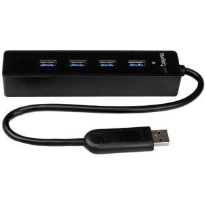 Startech.com 4 Port SuperSpeed Portable USB 3.0 Hub - TechSupplyShop.com