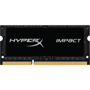 Kingston HyperX Impact Black Series - DDR3L - 8 GB - SO DIMM 204-pin - 1600 MHz / PC3L-12800 - CL9 - 1.35 / 1.5 V - unbuffered - non-ECC - TechSupplyShop.com