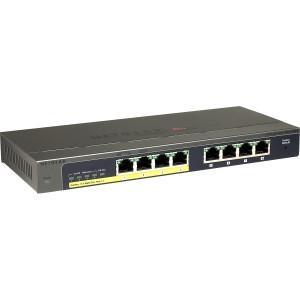 Netgear ProSAFE 8-port Gigabit Plus Ethernet Switch with 4-port PoE - TechSupplyShop.com