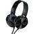Sony MDR XB450AP - Headphones with mic - full size - black - TechSupplyShop.com