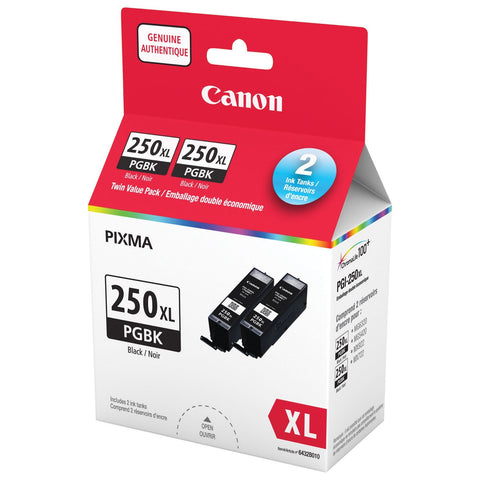 Canon 250 Black Twin Pack