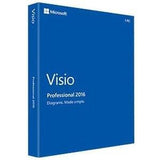 Microsoft Retail Visio Pro 2016 Win English Medialess - TechSupplyShop.com