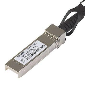 Brocade 10 Gbps Direct Attached SFP+ Copper Cable - Twinaxial cable - SFP+ - SFP+ - 3.3 ft - black - for BigIron RX-32, RX-4, ICX 6430, 6450, 7750, TurboIron 24, VDX 6710, 6720, 6730, 6740 - TechSupplyShop.com - 1