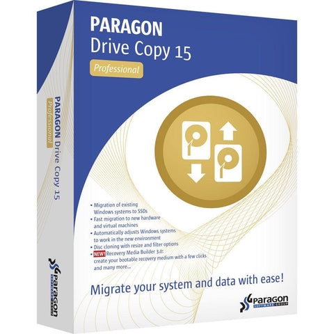Paragon Software Drive Copy 15 Professional