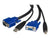 StarTech.com 2-in-1 Universal USB KVM Cable - Video / USB cable - HD-15, 4 pin USB Type B (M) - 4 pin USB Type A, HD-15 - 15 ft - for P/N: SV431USBAEGB, SV431USBAE, SV231USBAGB, SV431USBA, SV231USBA, SV431HGB, SV431USBGB, SV231USBGB, SV231USB - TechSupplyShop.com