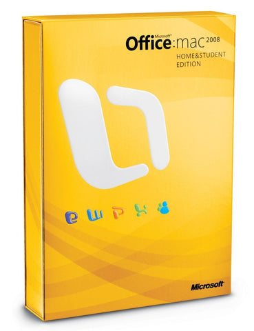 Microsoft Office Home and Student 2008 for Mac License - TechSupplyShop.com