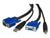 StarTech.com 2-in-1 USB KVM Cable - Keyboard / video / mouse / USB cable - HD-15, 4 pin USB Type B (M) - 4 pin USB Type A, HD-15 - 6 ft - for P/N: SV431USBAEGB, SV431USBAE, SV231USBAGB, SV431USBA, SV231USBA, SV431HGB, SV431USBGB, SV231USBGB, SV231USB - TechSupplyShop.com