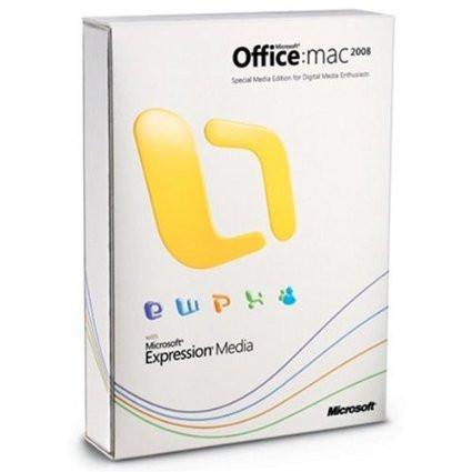 Microsoft Office for Mac 2008 Special Media Edition Retail Box - TechSupplyShop.com