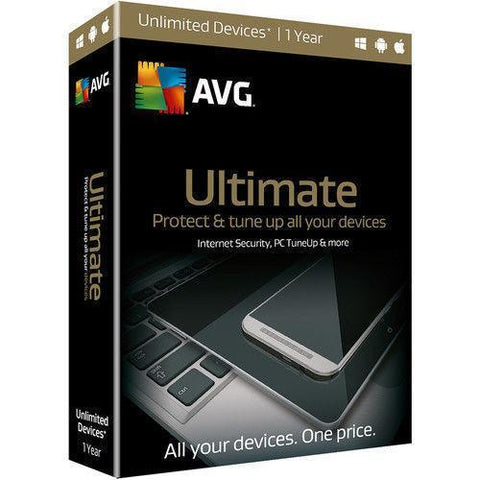 AVG Ultimate 2016 Unlimited Devices/1 Year | AVG