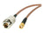 StarTech.com N-Female to RP-SMA Wireless Antenna Adapter Cable - F/M - Antenna adapter - N-Series connector (F) - RP-SMA (M) - orange - TechSupplyShop.com