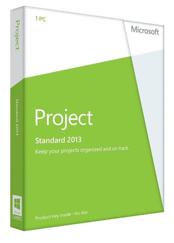 Microsoft Project 2013 Standard - License 1 user - TechSupplyShop.com - 1