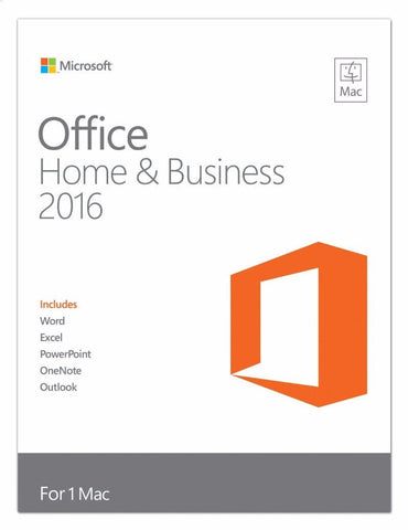 Microsoft Office for Mac Home and Business 2016 Retail Box - 1 User - TechSupplyShop.com - 1