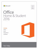 Microsoft Office for Mac Home and Student 2016 Retail Box - 1 User - TechSupplyShop.com - 1