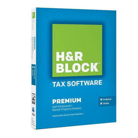 H&R Block Tax Software 14 Premium + State - TechSupplyShop.com