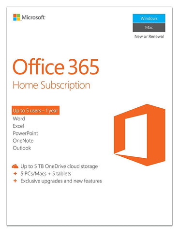 Microsoft Office 365 Home Premium Product Key Card | Microsoft