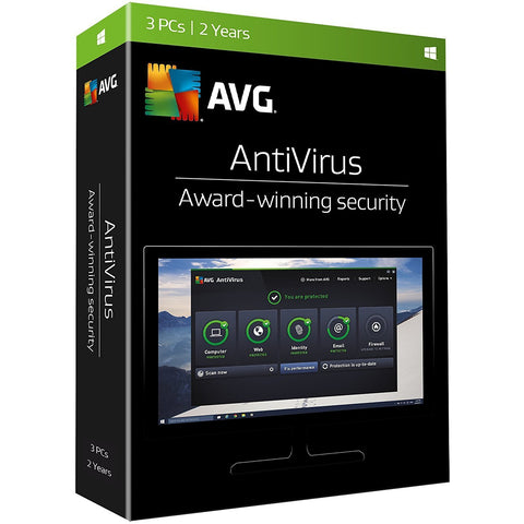 AVG Antivirus 2018 - 3 PC/1 Year | AVG