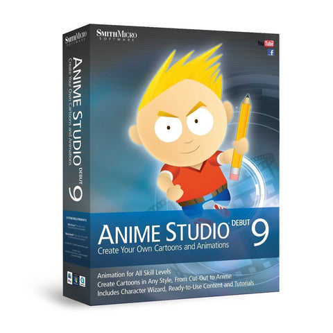 Smith Micro Anime Studio Debut 9 - TechSupplyShop.com
