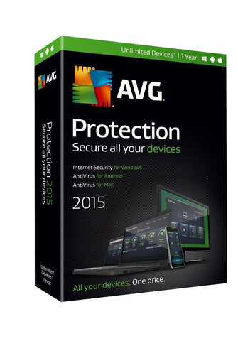 (Renewal) AVG Protection 1 Year (PC/Mac) - TechSupplyShop.com