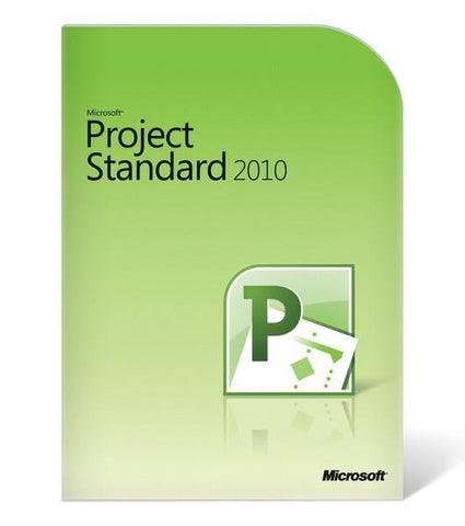 Microsoft Project 2010 Standard - 1 PC - License - TechSupplyShop.com