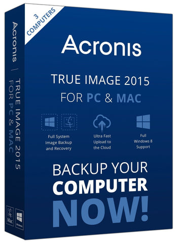 Acronis True Image 2015 PC/MAC License