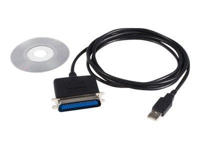 StarTech.com USB to Parallel Printer Adapter - Parallel adapter - USB - IEEE 1284 - TechSupplyShop.com