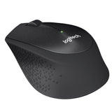Logitech M330 Silent Plus Wireless Large Mouse (Black) | Logitech