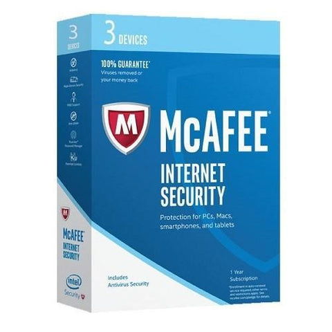 Mcafee Internet Security 2017 3 Devices
