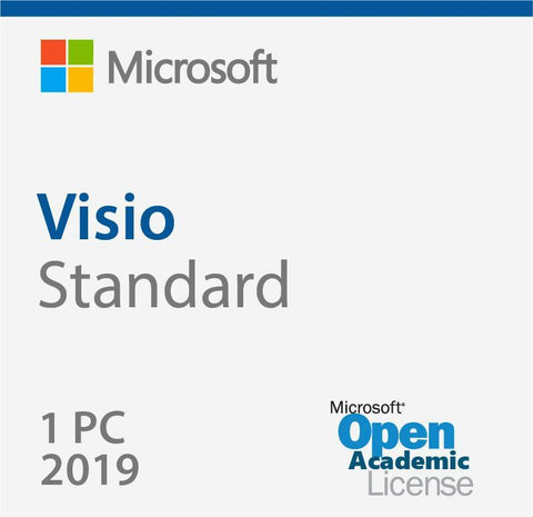 Microsoft Visio Standard 2019 Open Academic | Microsoft