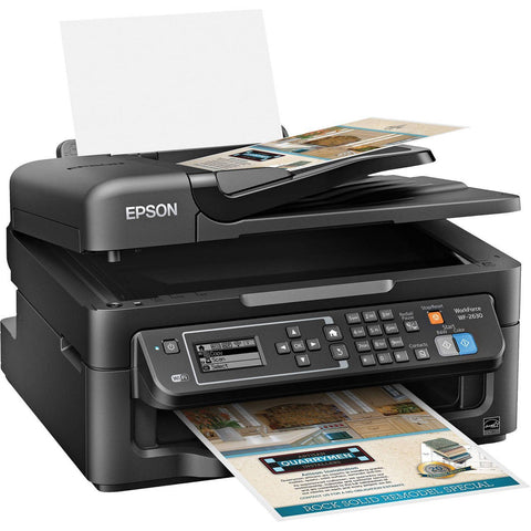 Epson WorkForce WF-2630 All-In-One Wireless Color Printer with Scanner, Copier and Fax - TechSupplyShop.com