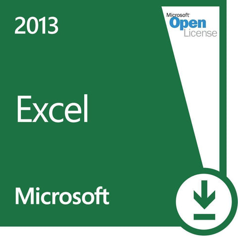 Microsoft Excel 2013 Open Business License | Microsoft