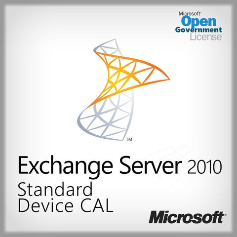 Exchange Server 2010 Standard Device CAL  Open Gov. 381-04208