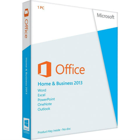 Microsoft Office Home & Business 2013 Product Key Card - TechSupplyShop.com - 1