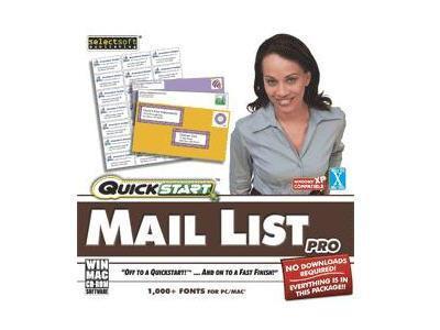 Selectsoft Quickstart: Mail List Pro Esd - TechSupplyShop.com