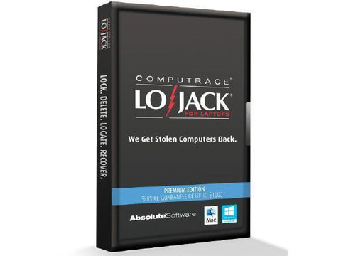 Absolute Software Lojack For Laptops Premium Ed 1yr Esd - TechSupplyShop.com