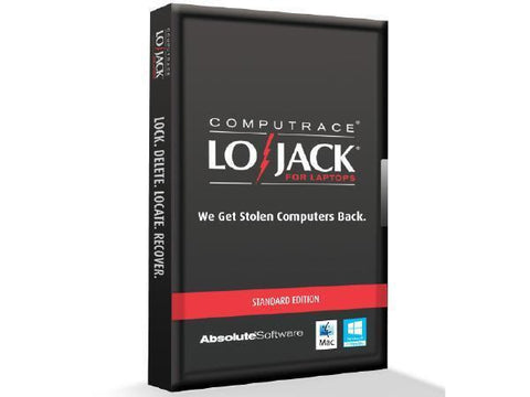 Absolute Software Lojack For Laptops Standard Ed 3yr Esd - TechSupplyShop.com